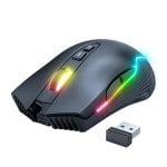 Ratón ONIKUMA CW905 Wireless 3600 DPI RGB Negro 7 Botones Gaming