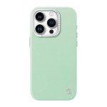 Funda para móvil Joyroom PN-14F2 Starry Case piel sintética verde para iPhone 14 Pro