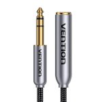 Cabo de áudio Vention BCXHH 6.35mm macho para fêmea 2m