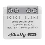 Medidor de energía Shelly EM Mini Gen4 WiFi/Matter