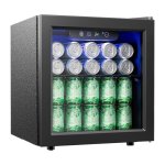 Vetrina per bevande Euhomy BR009-55BL-DEEH 37L Nero