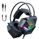 Cuffie Onikuma X20 cablate USB/3,5 mm gaming surround microfono nero