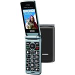 Brondi 4G Tastenhandy Compatto e Leggero Schermo Semplice Nero