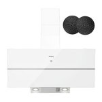 Campana extractora IsEasy TV1390D4-CC-I2 Conduction/Recirculation 90 cm tactile