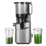 Extrusor de baixa velocidade AMZCHEF SJ-036-GA 250W 1,8L Cinzento