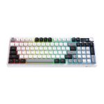 Teclado gaming ONIKUMA MT902 de membrana silenciosa con iluminación RGB, batería 2000 mAh y control de volumen