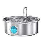 Trinkbrunnen für Tiere Oneisall PWF-002 7L Edelstahl intelligent