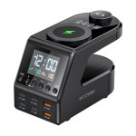 Sveglia Caricatore Blitzwolf BW-FW10 240W 4 USB-C 2 USB-A Ricarica Wireless