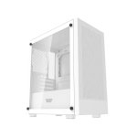 Boîtier PC Darkflash M305 Mini Tower Micro-ATX Sans Ventilateurs Blanc