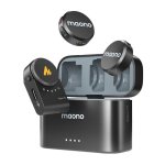 Microfone Maono WM650 A2 sem fios omnidirecional com redução de ruído