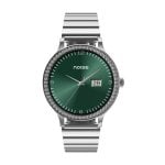 Noise Diva Araya Icónico Bluetooth 42mm Argento Elegante Metallo