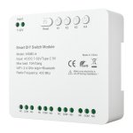 Interruptor Inteligente Avatto WSMD-4 32V WiFi Bluetooth Alexa Google
