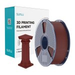 Filamento PLA Sunlu PLA H-S Mar BR Rouge Brique 1,75 mm Haute Vitesse