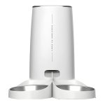 Automatischer Futterspender für Haustiere Rojeco 4L Doppelschüssel