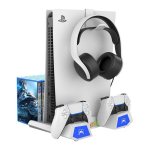 Support multifonction iPega PG-P5S023 pour PS5/PS5 Slim blanc
