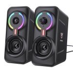 Altoparlanti ONIKUMA Gaming Bluetooth 5.0 10W con illuminazione RGB