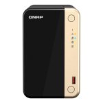 Servidor NAS QNAP TS-264 Torre Intel Celeron N5095 8GB DDR4 2 Bahías 2.5GbE M.2 PCIe HDMI