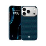 Benks Funda Para Iphone 17 Pro Max – Carcasa Con Magsafe De Fibra Kevlar 1000d Armorgrid Azul Collector’s Edition, Ultrafina Con Protección De Cámara Y Ajuste Preciso