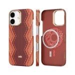 Custodia per smartphone Raptic Skin-Bionic Aramide Magnetica Snake per iPhone 17
