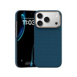 Benks Funda Para Iphone 17 Pro Max – Carcasa Con Magsafe De Fibra Kevlar 1000d Azul, Ultrafina Con Protección De Cámara Y Ajuste Preciso