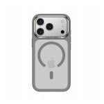 Benks Funda Para Iphone 17 Pro – Carcasa Con Magsafe Gris, Acabado Mate Antihuellas Con Botón De Cámara Y Ajuste Preciso