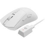 Ratón Genesis Zircon 880 Pro Bluetooth RF Wireless 30000 DPI Blanc