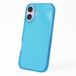 Coque pour smartphone Silicone Flexible Antichoc Couleur Fine pour iPhone 16