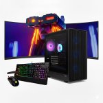 Desktop NeoPC Ryzen 7 7800X3D 32GB 1TB SSD RX 9060 Windows 11 Pro 34" QHD