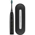 Cepillo de Dientes Sónico Seysso Gold Black 5 Modos 3 Cabezales Temporizador Estuche