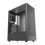 Boîtier ATX Mars Gaming MC-T800 4 ventilateurs FDB Mesh Verre Trempé USB-C Noir