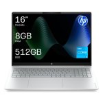 Portátil HP OmniBook 3 16" Intel Core 3 100U 8GB Intel Graphics 512GB SSD FreeDOS Ecrã IPS