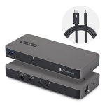 Hub StarTech 4 ports 80/120 Gbps Thunderbolt 5 avec KVM Thunderbolt Share