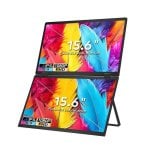 Écran PC FOPO T01 15,6" Full HD 60Hz IPS Double USB-C Mini HDMI Portable Pliable