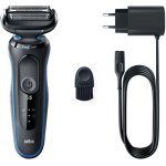 Rasoir Visage Braun Series 6 62-G1650s Sans Fil 60min Sec et Humide 3 Grilles Charge Rapide