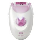 Epilatore Elettrico Braun Silk-épil 3-000 Con Cavo 2 Velocità LED Massaggio