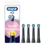 Cabezal Cepillo de Dientes Oral-B iO Gentle Clean Pack 4 Unidades Negro Extra Suave