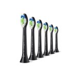 Cabezal Cepillo de Dientes Philips Sonicare HX6066/88 Optimal White Pack 6 Unidades Negro