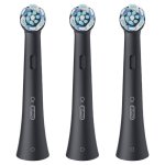 Recargas Escovas Dentes Oral-B iO Ultimate Clean 3 Unidades Preto Indicador Desgaste