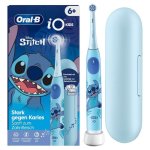 Cepillo de Dientes Oscilante Rotativo Oral-B iO Kids Stitch 3 Modos Temporizador Estuche