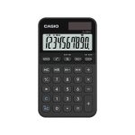 Calculadora de bolsillo Casio SL-310YC 10 dígitos Solar/Batería Negra