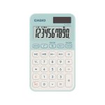 Calculadora de bolsillo Casio SL-310YC 10 dígitos Solar/Batería Verde Claro