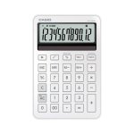 Calculadora Escritorio Casio MS-200DQ 12 Dígitos Batería/Solar Blanco