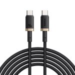 Cable USB-C Baseus Dura 240W 1 m Noir et Or