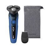 Rasoir Visage Philips Shaver Series 5000 S5466/18 Sans Fil 50min Sec et Humide 3 Lames