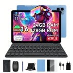 Tablet ExcitPower T90 WiFi 11" 8GB 128GB Azul con Teclado y Stylus Pen