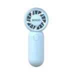 Mini Ventilador de Mano SOGO VEN-SS-21145-BL 3W 3 Velocidades Motor BLDC Recargable Azul