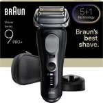 Afeitadora Facial Braun Series 9 Pro+ 9610S Inalámbrica 60min Seco y Mojado 5 Láminas Carga Rápida