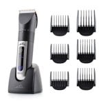 Máquina de Cortar Cabelo Profissional ETA Marcus Sem Fios 0,5-2,5 mm 80min 6 Pentes Lâmina Cerâmica