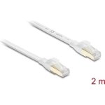 Cable de red Delock RJ45 Cat.8.1 U/FTP 2 metros blanco