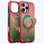 Funda para móvil Torras Ostand Q3 Air Backcover TPU Rojo con MagSafe para iPhone 16 Pro